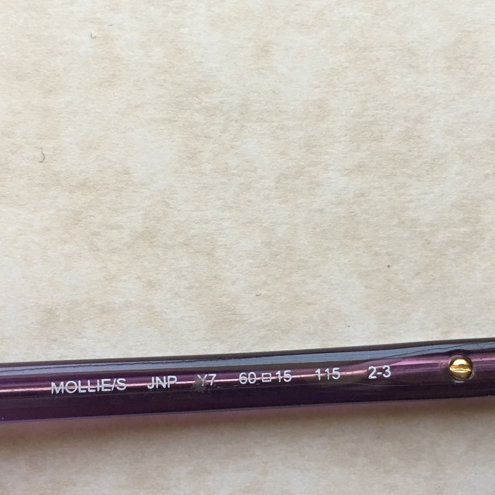 Kate spade Sunglasses Purple Frames - Picture 7 of 7